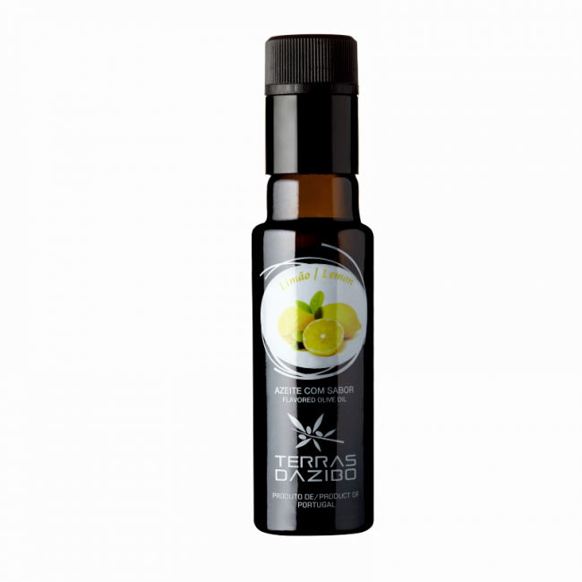 Olive oil with lemon flavor...